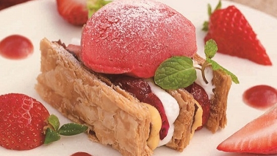 茶舎≪冬季限定≫あまおう苺ミルフィーユはじまります