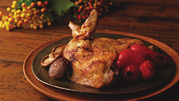 12月　"クリスマス"のおふるまい「ローストチキン」