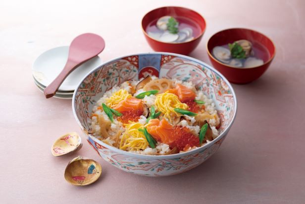 3月　"ひなまつり"のおふるまい「ちらし寿司」